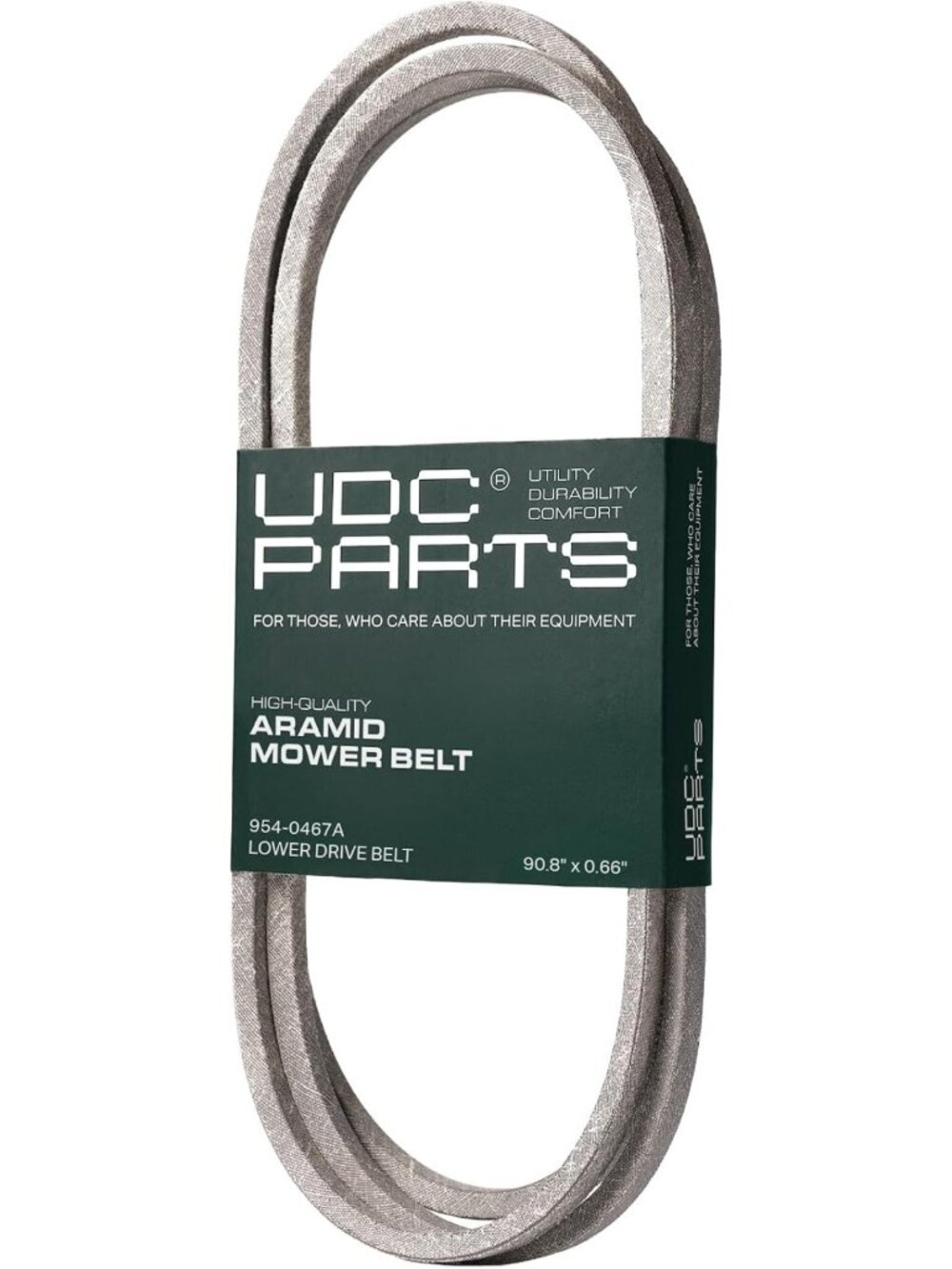 Lower Drive Belt Replacement 0.66"x90.8" for Cub Cadet, MTD, Troy Bilt, Toro
